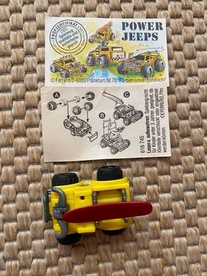 Ü-Ei Power Jeeps mit Surfbrett 616745 mit BZ Saison 1995/96