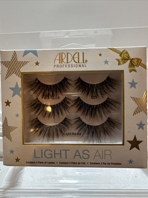 Ardell Professional Light As Air 3 Pairs of Eyelashes 523 NEW SEALED