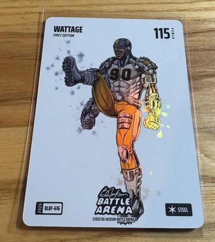 2026 Bo Jackson Battle Arena Wattage T.J. Watt Blizzard Steel #BLBF-616
