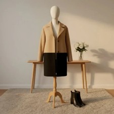 Talbot women's jacket dual color camel and black. Size 10P