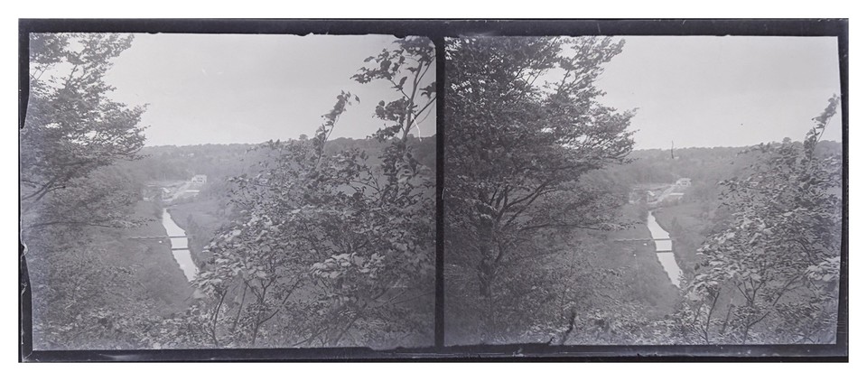 France Paysage Photo Negative c1920 Original Glass Plate Print Plaque ...