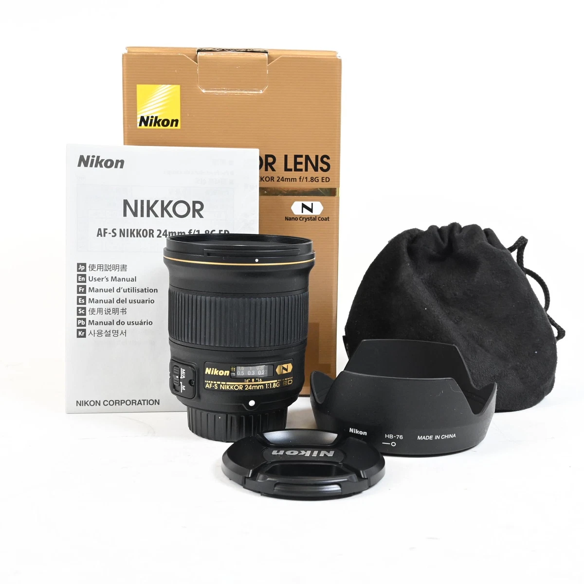Nikon f/1.8 Camera Lenses 24mm Focal for sale | eBay