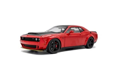 DODGE Challenger Demon 2023 Red - 1:18 Solido S1805718 - Photo 1/4