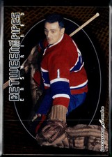 2001-02 Be a Player Between the Pipes #136 Jacques Plante Montreal Canadiens