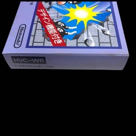 New Unused Good Condition Wrecking Crew Famicom Software Rare ☆Free Shipping☆