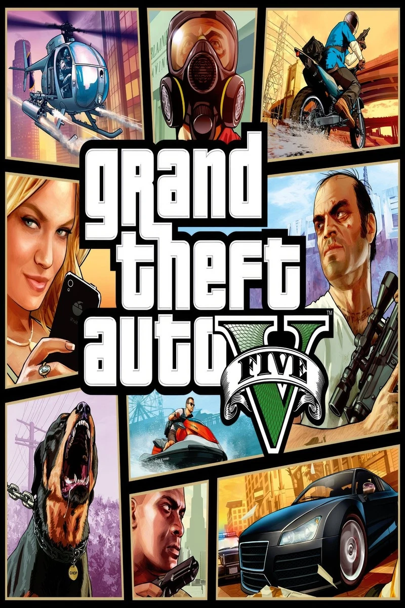 gta 5 poster products for sale | eBay