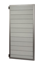 Composite & Aluminium Pedestrian Gate 887mm x 1800mm comes with lock and latch