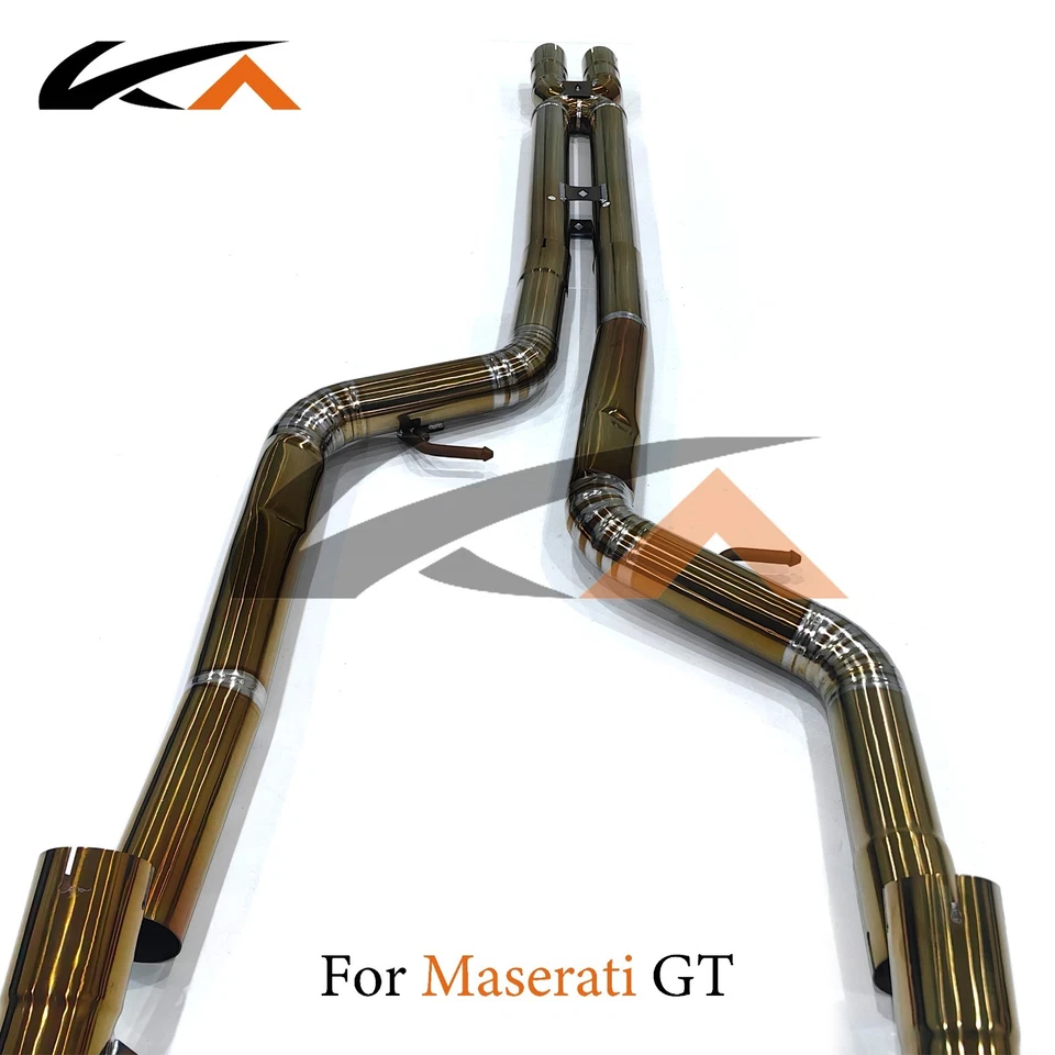 KA Catback 排气适用于玛莎拉蒂 GT 4.2 4.7 钛合金后部 — 第 3/4 张图片