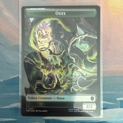 Ooze // Copy Double-Sided Token (Foil) - Commander: Teenage Mutant Ninja Turtles