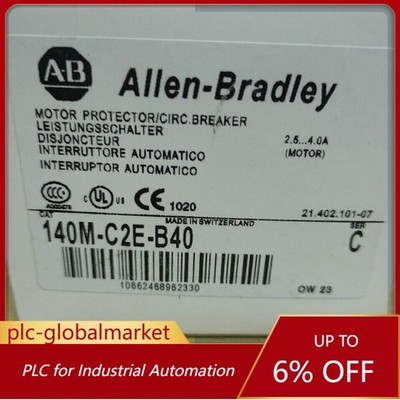 New Factory Sealed AB 140M-C2E-B40 Motor Protector Circuit Breaker US Free Tax