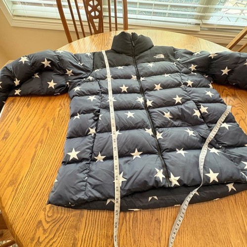 Piumino uomo NORTH FACE Olympic Nuptse Navy Stars 700 misure L usato in ottime condizioni - Foto 8 di 13