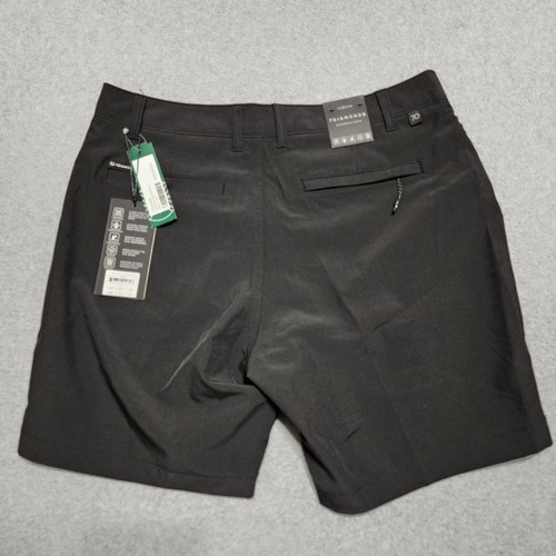 7 Diamonds Dynamic 7" Performance Shorts Stretch Moisture Wicking 31 Black Golf - Picture 16 of 16