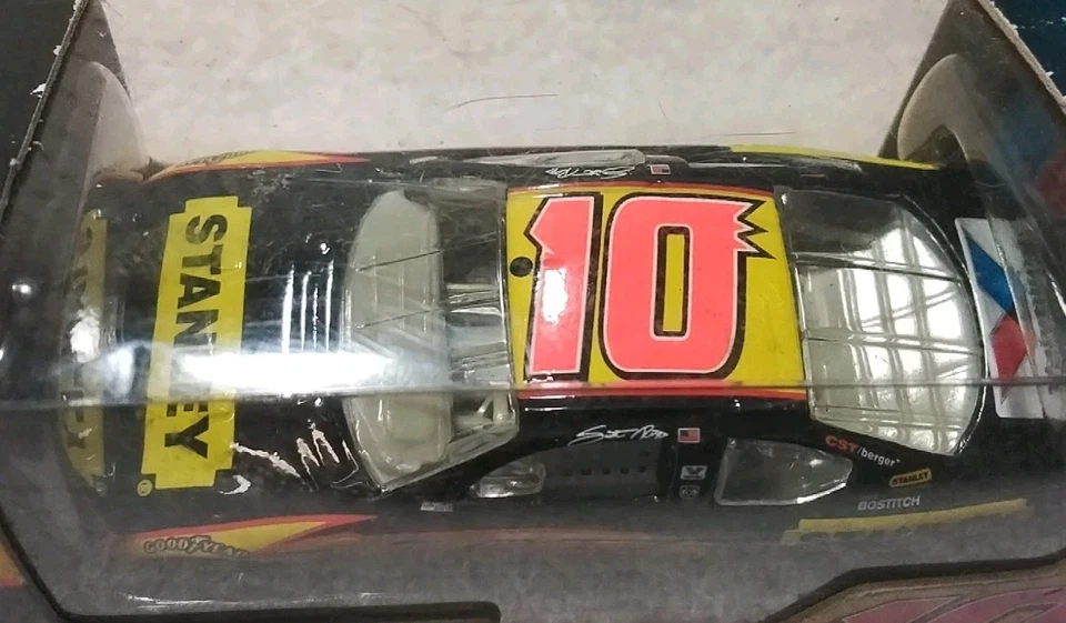 #10 STANLEY «2006» SCOTT RIGGS МАСШТАБ 1:64 NASCAR «НОВЫЙ НИКОГДА НЕ ОТКРЫВАЛСЯ» ЛИТОЙ - Изображение 2 из 4