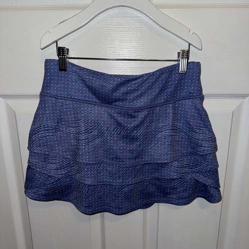 Athleta Girl Swing Skirt Layered Print Size XL 14