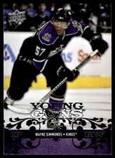 2008-09 Upper Deck Young Guns Wayne Simmonds Rookie Los Angeles Kings #221