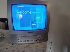 Toshiba MD13N3 13 CRT TV DVD COMBO Retro Gaming Tested/ DVD Not Working Read