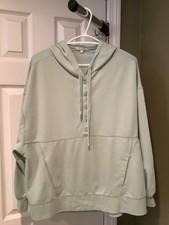 Z Supply Hoodie Womens Small Mint Green
