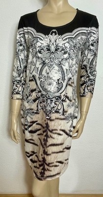 ROBERTO CAVALLI   Kleid 38 M Made in Italy Tiger Print NEU mit Etikett