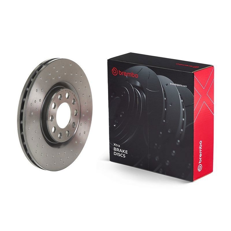 09.D209.1X Brake Disc 2 Pieces Front Fits Alfa Romeo Tonale Fiat 500x By Brembo