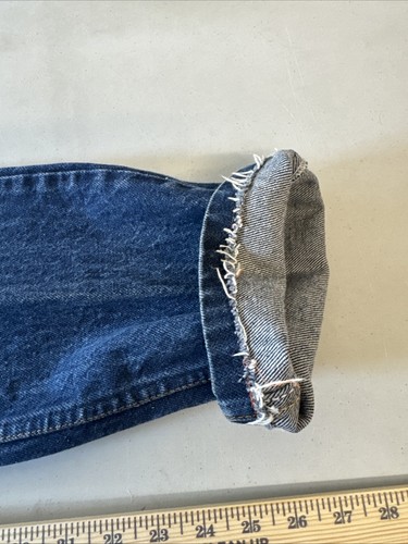 vintage levis 505 orange tab usa denim jeans 31x29 20505-0217 60s 70s straight - Picture 8 of 9