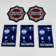 Cheap Trick Memorabilia Dream Police Patch (2), tour VIP passes (3) Concert VIP