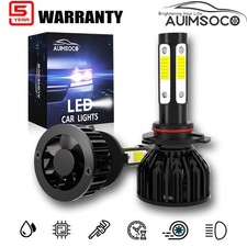 Super Bright Led Headlight High Bulbs 2pcs Kit For Ford Crown Victoria 1992-1997