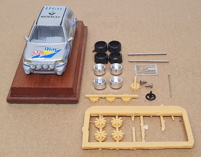 Provence Moulage 1/43 Scale Semi Built Kit K860 Renault Clio #10 M. Carlo 1994