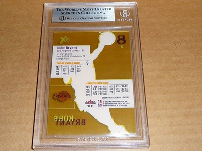 2003/04 Fleer E-X EX ESSENTIAL CREDENTIALS FUTURE KOBE BRYANT #9 2003/04 Fleer E-X EX ESSENTIAL CREDENTIALS FUTURE KOBE BRYANT #9