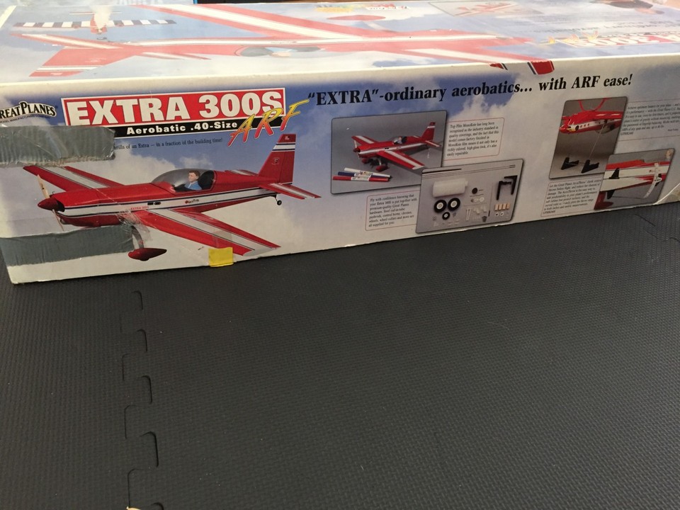 Great Planes Extra 300S .40-Size ARF RC Airplane (GPMA1240) – Rare Kit ...
