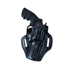 Galco S&W L Fr 686 2 1/2 In., Combat Master Belt Holster, Hand: R, Color: Black