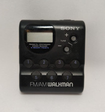 Sony FM/AM Walkman Model No. SRF-M40W Tested and Working