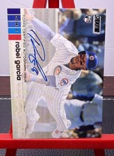 2020 Topps Stadium Club Robel Garcia Auto RC Rookie Card. rookie card picture