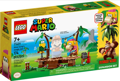 LEGO Super Mario 71421 Dixie Kongs Dschungel-Jam neu OVP Erweiterungsset