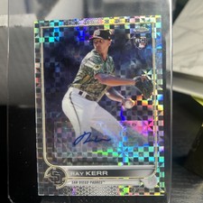 2022 Topps Chrome Update Auto X-Fractor /125 Ray Kerr #AC-RK Auto
