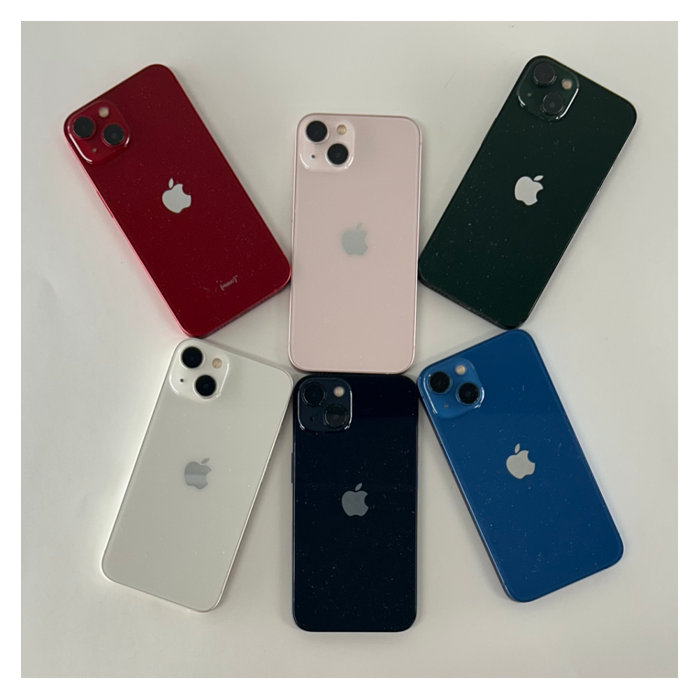 Apple iPhone 13 - 128GB - Unlocked Verizon Blue Red Very Good