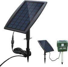 3-In-1 Professional ULTRASONIC Animal Repellent, Deer Raccoon Rabbit Skunk Possu