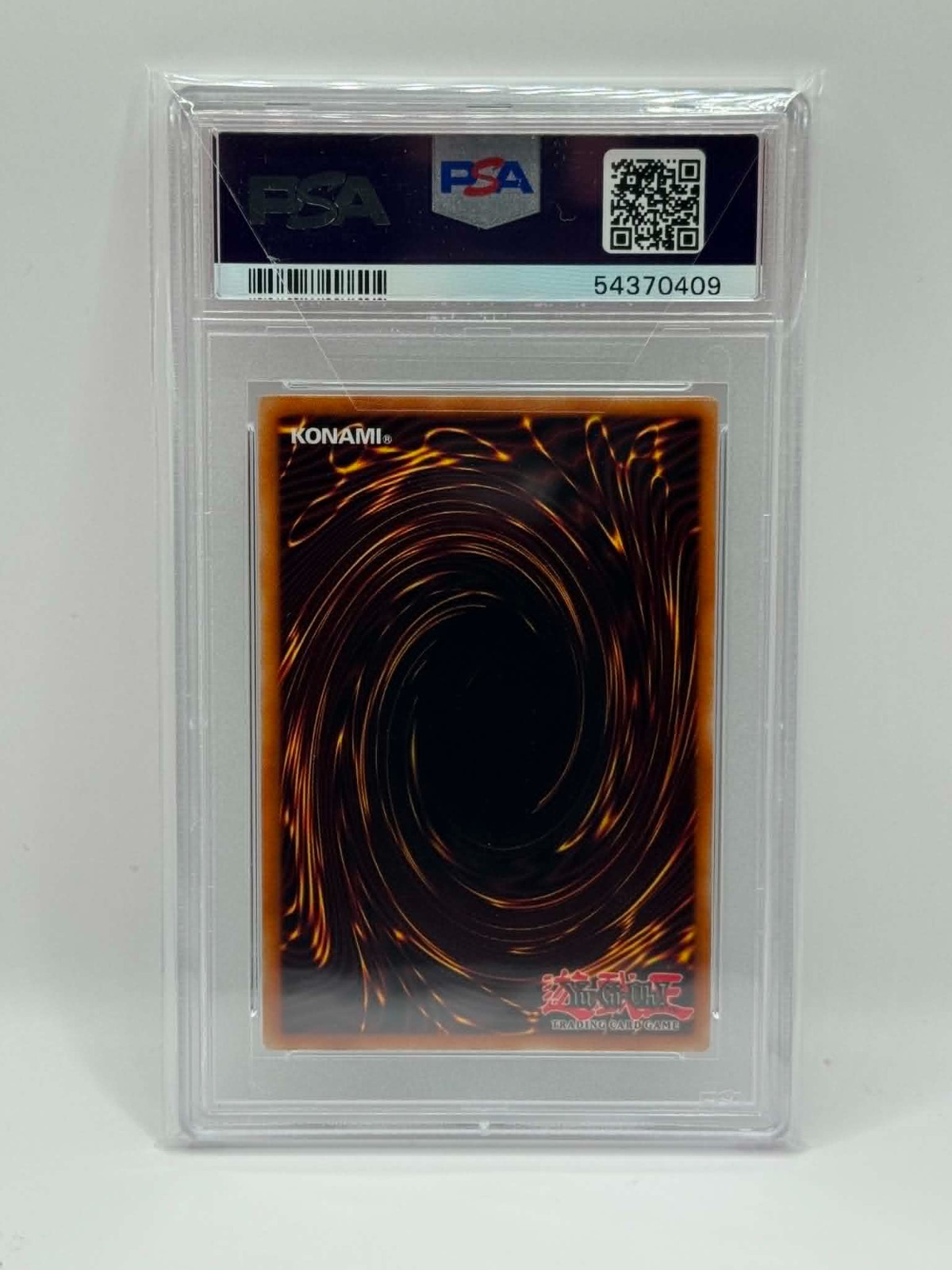 2008 Yu-Gi-Oh! Black Rose Dragon Ghost Rare Unlimited CSOC-EN039 PSA 8 NM-MT view 2