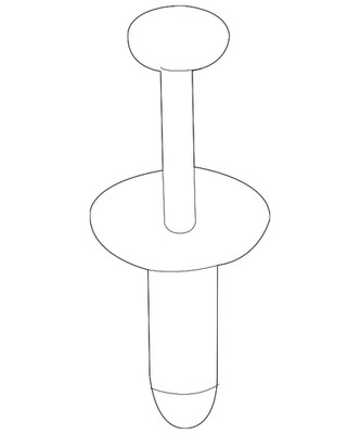 Genuine Land-Rover Fender Ledge Cover Rivet RYQ500140