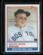 Ralph Houk 1983 Topps Boston Red Sox #786