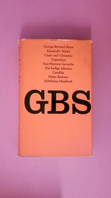 223610 George Bernard Shaw KLASSISCHE STÜCKE HC