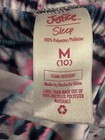 Justice Sleep Girls Size M 10 2 Piece Pajama Set Long Sleeve Pants — photo 5