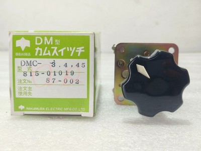 NEW  NAKAMURA ELECTRIC DM20 CAM SWITCH DMC-3.4.45 600V 5A SELECTOR FREE SHIP