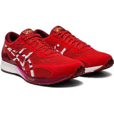 ASICS Tartheredge Tenka Running Shoes Red/White Lightweight Mesh Apex Race