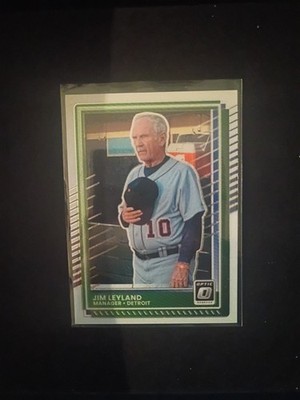 2025 Panini Donruss Optic #63 Jim Leyland Detroit Tigers