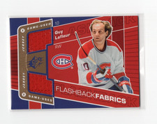 Guy La Fleur  2007/08 SPX HOCKEY FLASHBACK FABRICKS #11