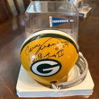 Jerry Kramer Autographed Mini-Helmet GB Packers Inscribed Super Bowl I & II