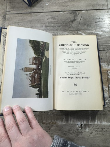 1924 Antique Book "The Writings of Mankind" Egypt, America, England - Bild 13 von 18