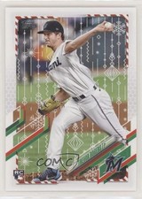 2021 Topps Holiday WalMart Mega Box Metallic Trevor Rogers #HW204 fm0