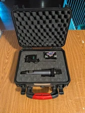 Sennheiser: Microphone + transmitter w/ hard case 516-558 MHz, HPRC 2300 case