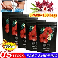 5X PiPi Tea Organic Hibiscus Tea Bags   Caffe...